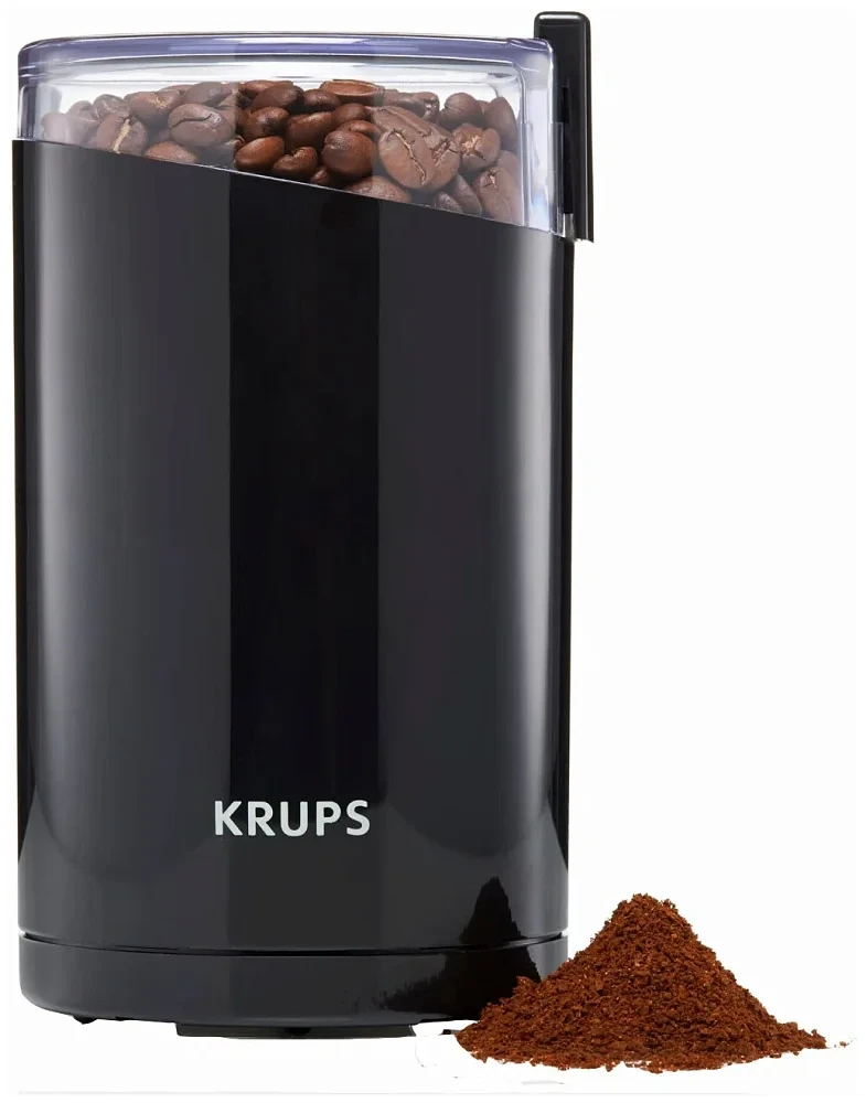 Кофемолка Krups F2034232 черная - фото 5 - id-p112661153