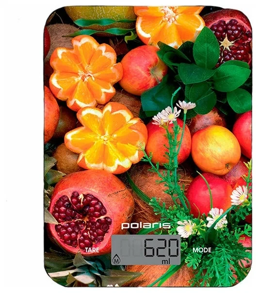 Кухонные весы Polaris PKS 1057DG Fruits - фото 2 - id-p112661202