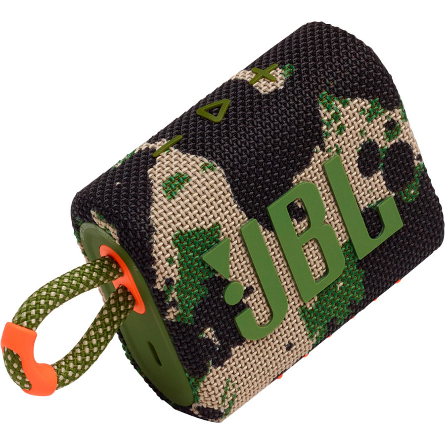 Портативная колонка JBL Go 3 Squad камуфляжная - фото 4 - id-p112661435