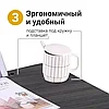 Столик в кровать складной для ноутбука и завтрака с подстаканником Foldy Goods 60х40х28 см (Тёмное дерево), фото 2