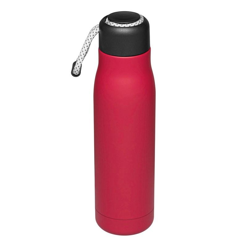 Вакуумная бутылка для питья ROBUSTA, красная - фото 1 - id-p112666263