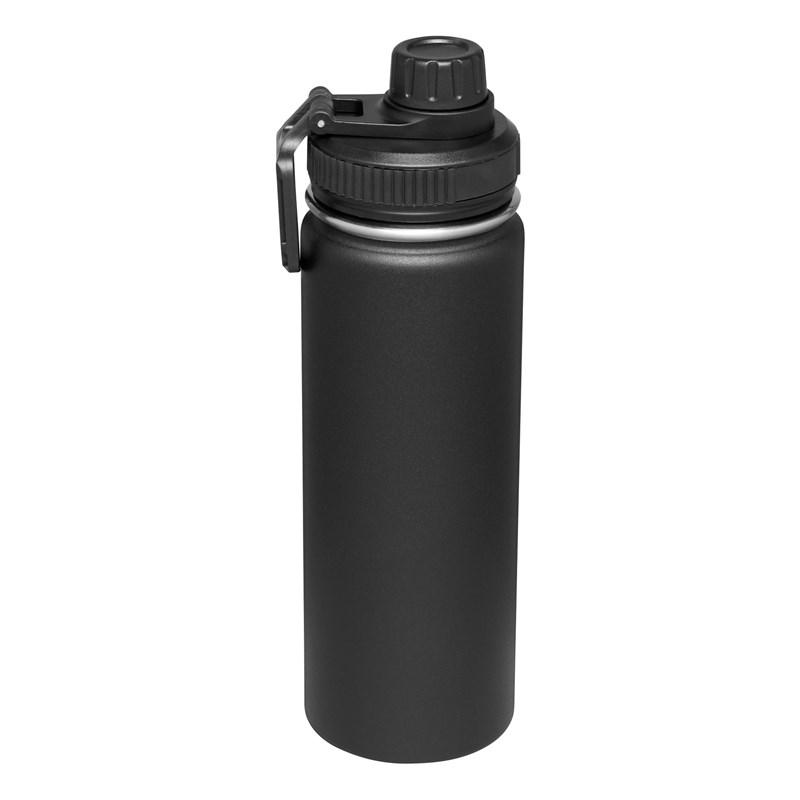 Вакуумная бутылка для питья ARMY STYLE, черная - фото 1 - id-p112666282