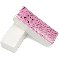 Полоски восковые для депиляции воском, шугаринга спанлейс одноразовые 7х20 - 100 штук