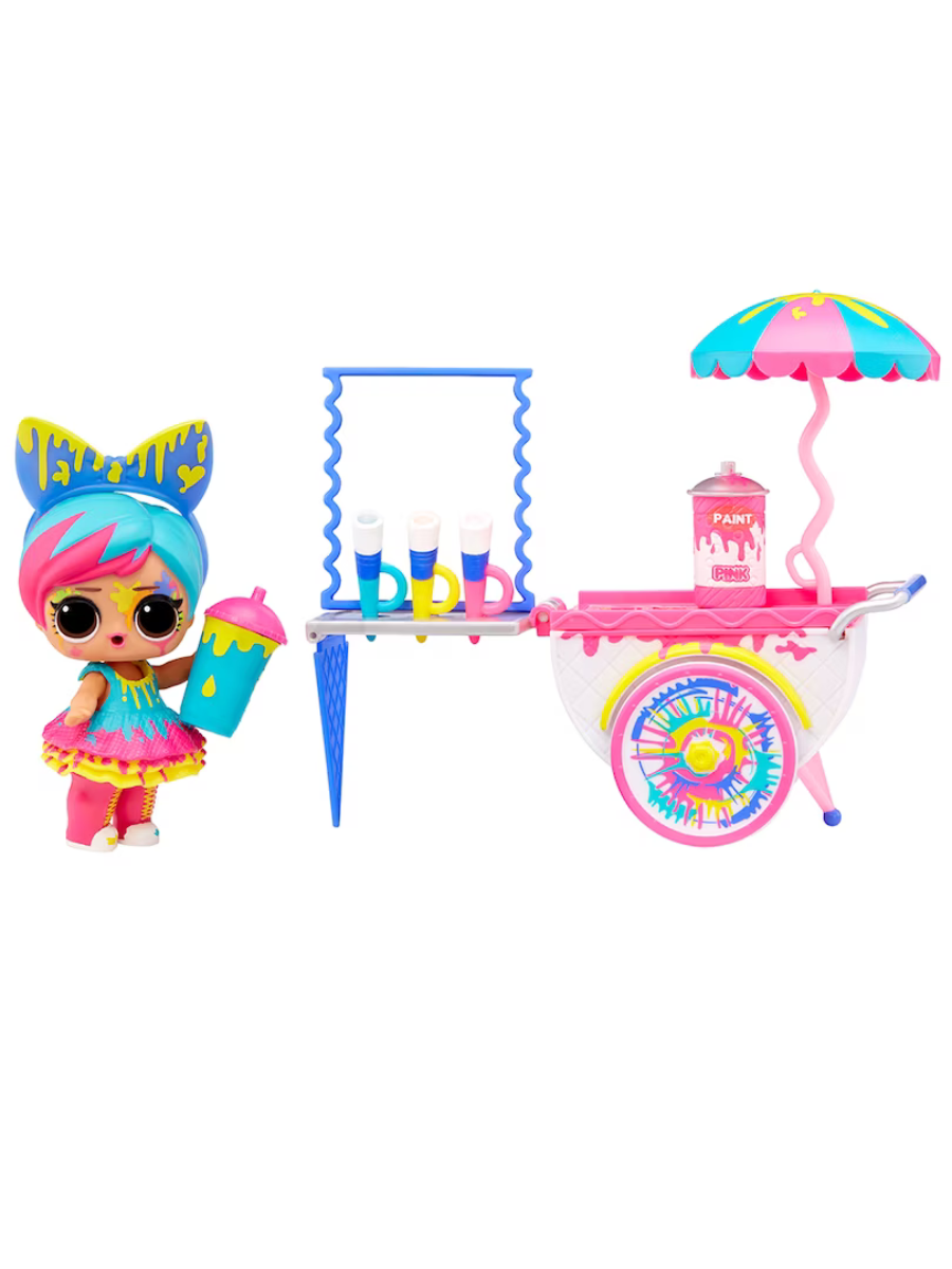 ЛОЛ Сюрприз! Игровая тележка OMG House Of Surprises Art Cart