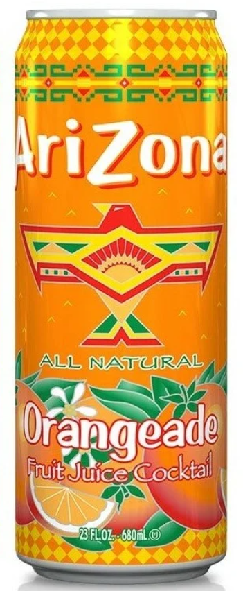 Напиток AriZona Orangeade 650ml (24 шт. в упак)