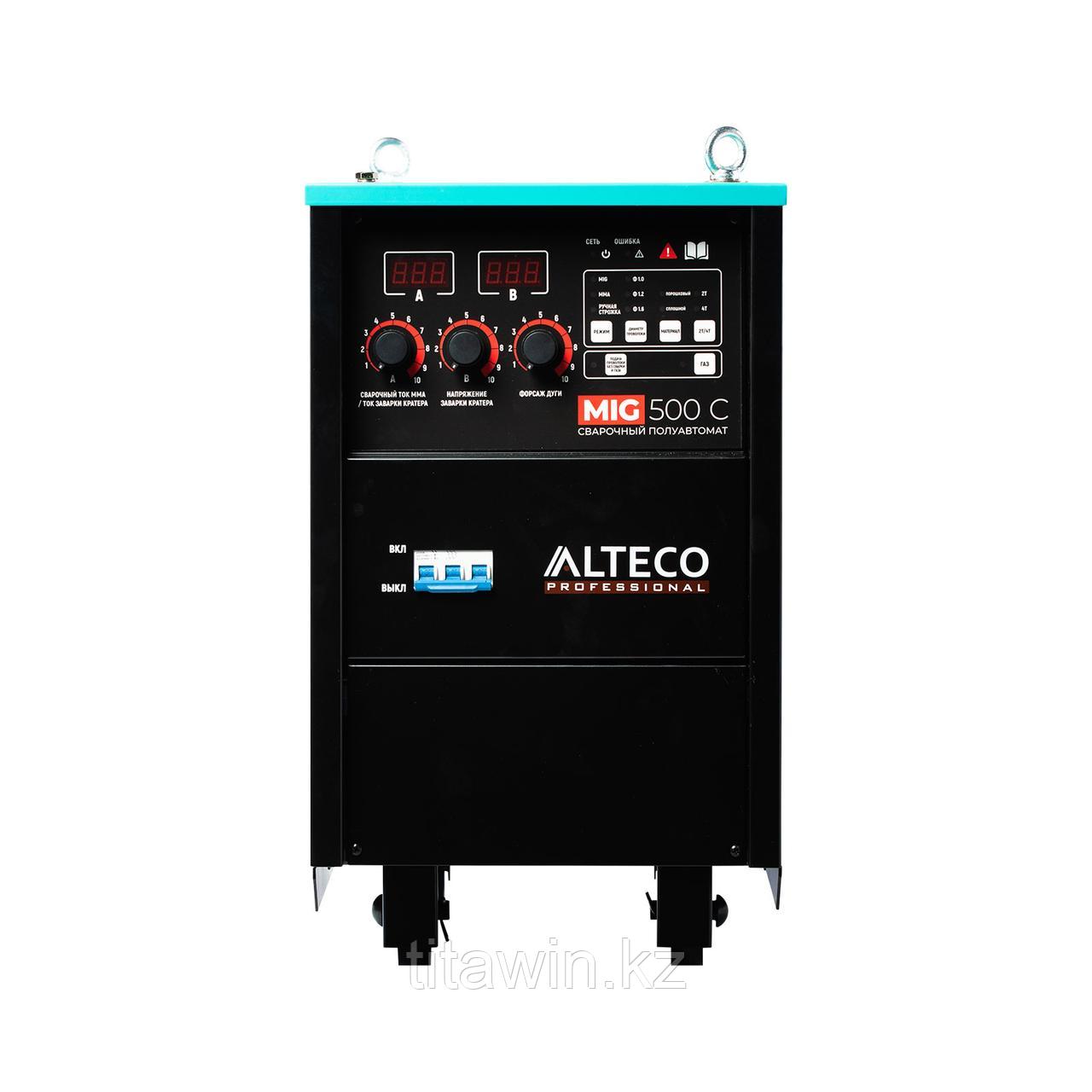 Сварочный аппарат ALTECO MIG 500 C + катушка - фото 4 - id-p112668349