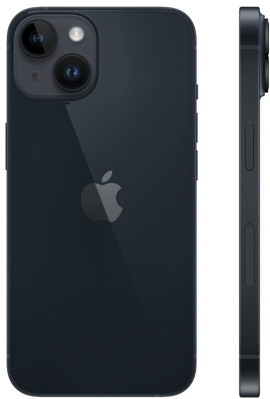 Смартфон Apple iPhone 14, 128Gb, черный - фото 2 - id-p112668930