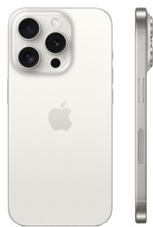 Смартфон Apple iPhone 15 Pro Max, 512Gb, белый - фото 1 - id-p112669192