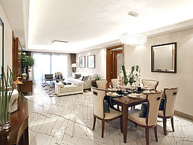 Керамогранит 60х60 Granite sandra white MR | Граните сандра белый матовый, фото 3