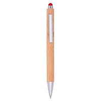 Эко Шариковая ручка из бамбука TOUCHY, красная