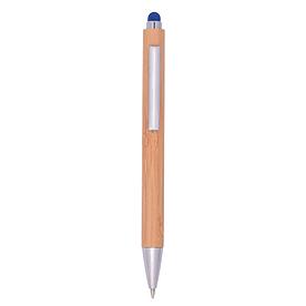 Эко Шариковая ручка из бамбука TOUCHY, синяя