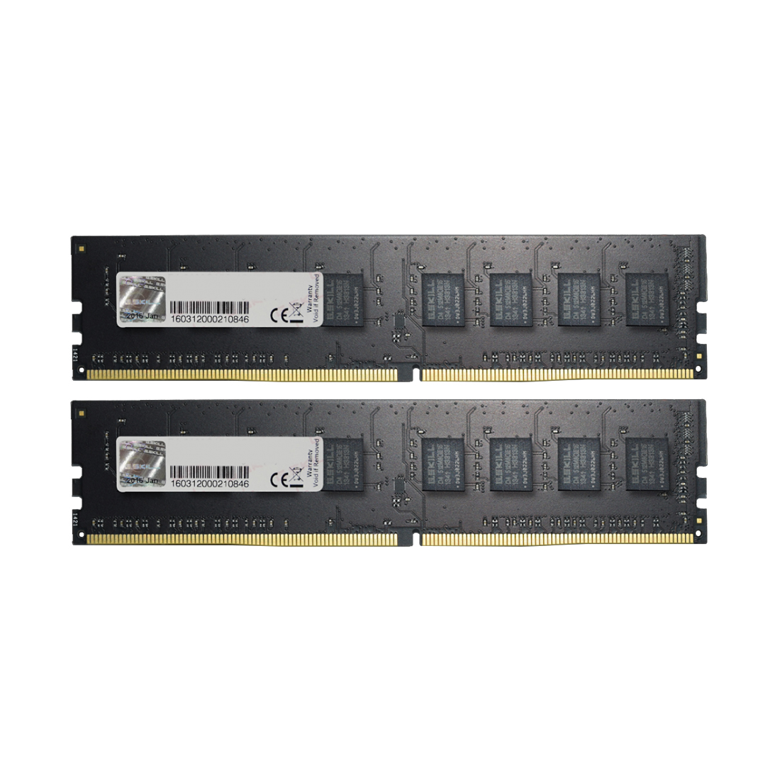 Комплект модулей памяти G.SKILL F4-2400C17D-16GNT DDR4 16GB (Kit 2x8GB) 2400MHz - фото 1 - id-p112669488