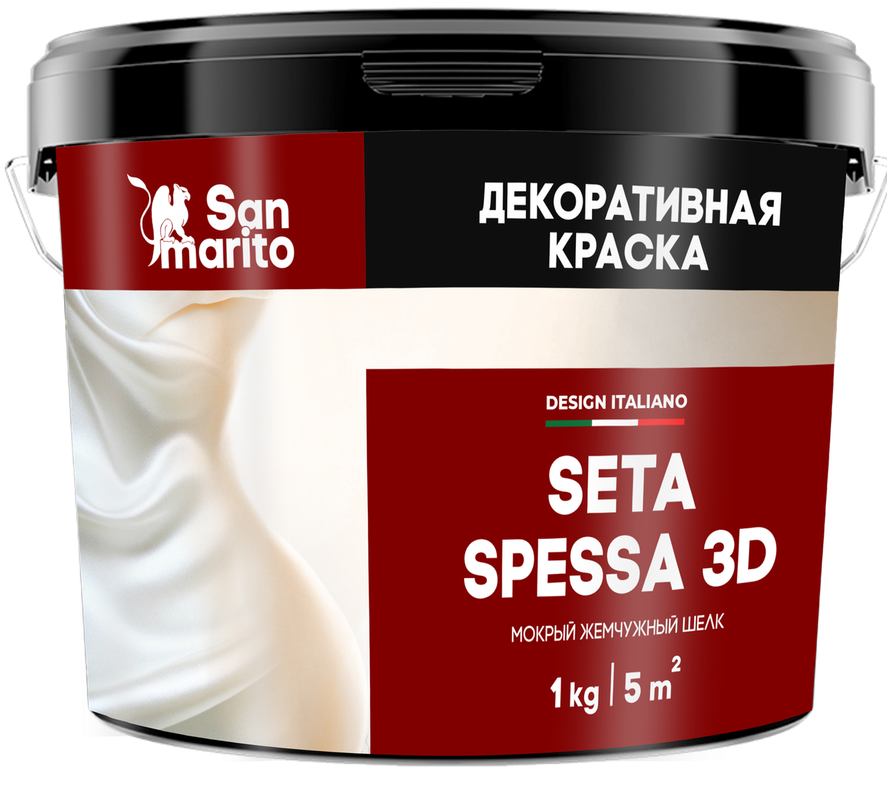 Декоративная краска San Marito Seta Spessa 3D - фото 1 - id-p112669521