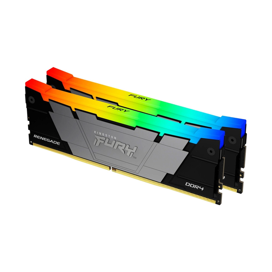 Комплект модулей памяти Kingston FURY Renegade RGB KF436C16RB12AK2/32 DDR4 32GB (Kit 2x16GB) 3600MHz 2-015659 - фото 1 - id-p112669339