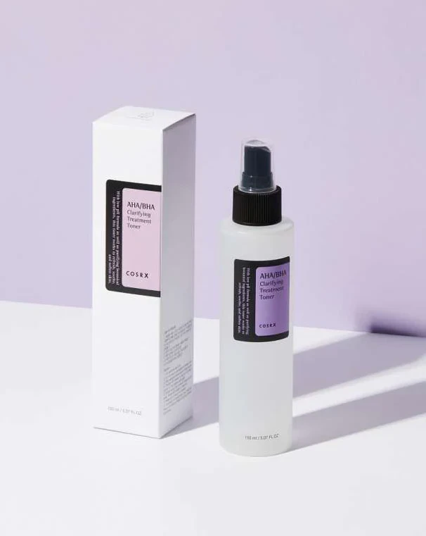 Тонер для лица с кислотами COSRX AHA/BHA Clarifying Treatment Toner 200ml