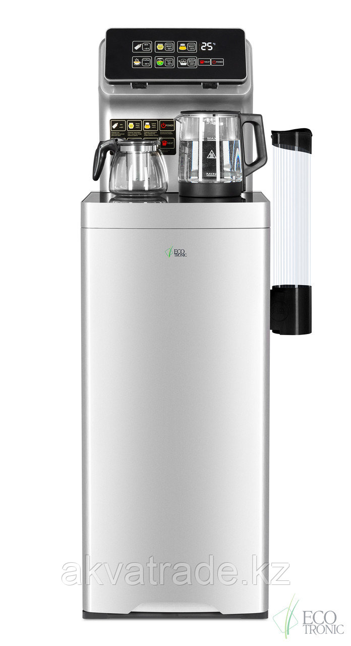 Кулер с чайным столиком Тиабар Ecotronic TB15-LER silver