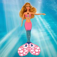 Кукла "Русалка" музыкальная с большим хвостом 38 см