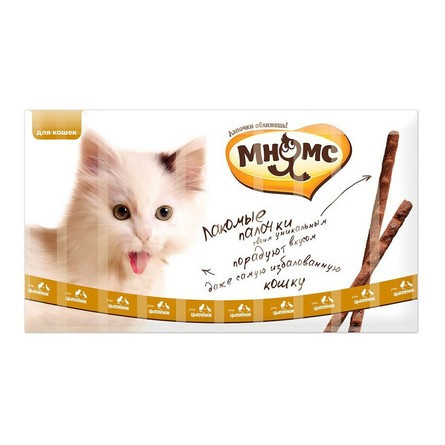 Мнямс Лакомство для кошек Утка и Цыпленок, штучно, фото 1