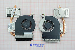 Кулер, вентилятор, система охлаждения 647316-001 в сборе для COMPAQ CQ57 HP 630