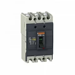Автоматический выключатель EZC250F 18KA 400 B 3П/3T 125А (1)