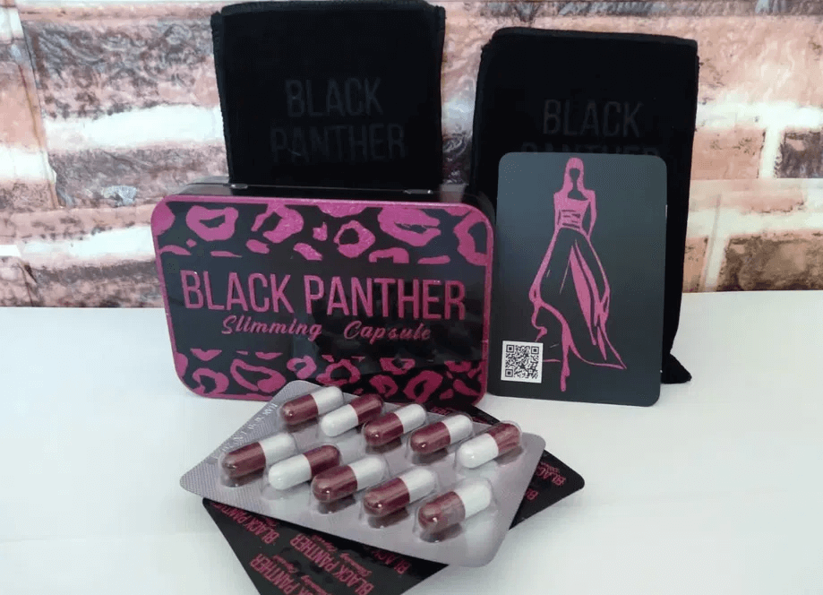 Черная Пантера ( Black Panther ) 2024/2027 - капсулы для похудения 30 капсул, фото 1