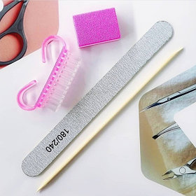 Пилки ,бафики,апельсиновые палочки,кисти для маникюра,дизайн для ногтей.