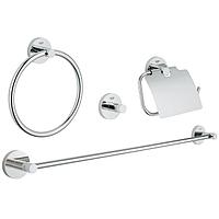 Набор аксессуаров GROHE Essentials (4 предмета), хром (40776001)