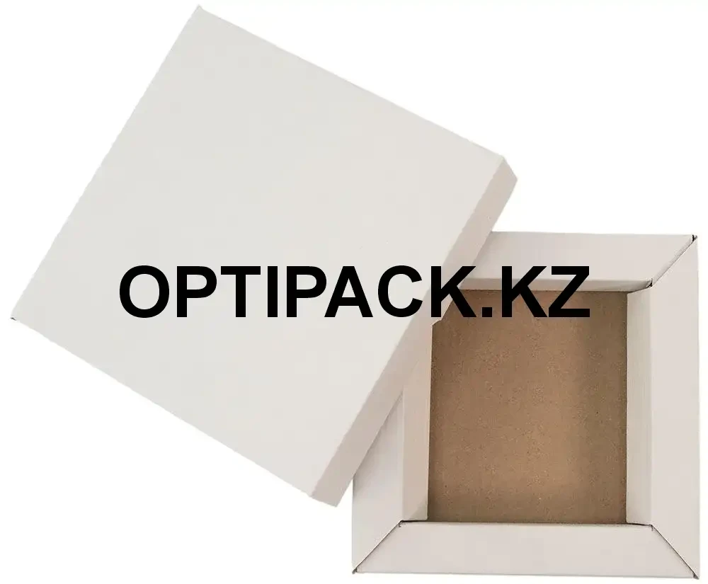 Коробка самосборная с крышкой 10.2x10.2x3 см - фото 1 - id-p112415757