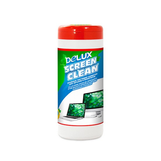 Чистящие салфетки Delux Screen Clean 100 2-000703