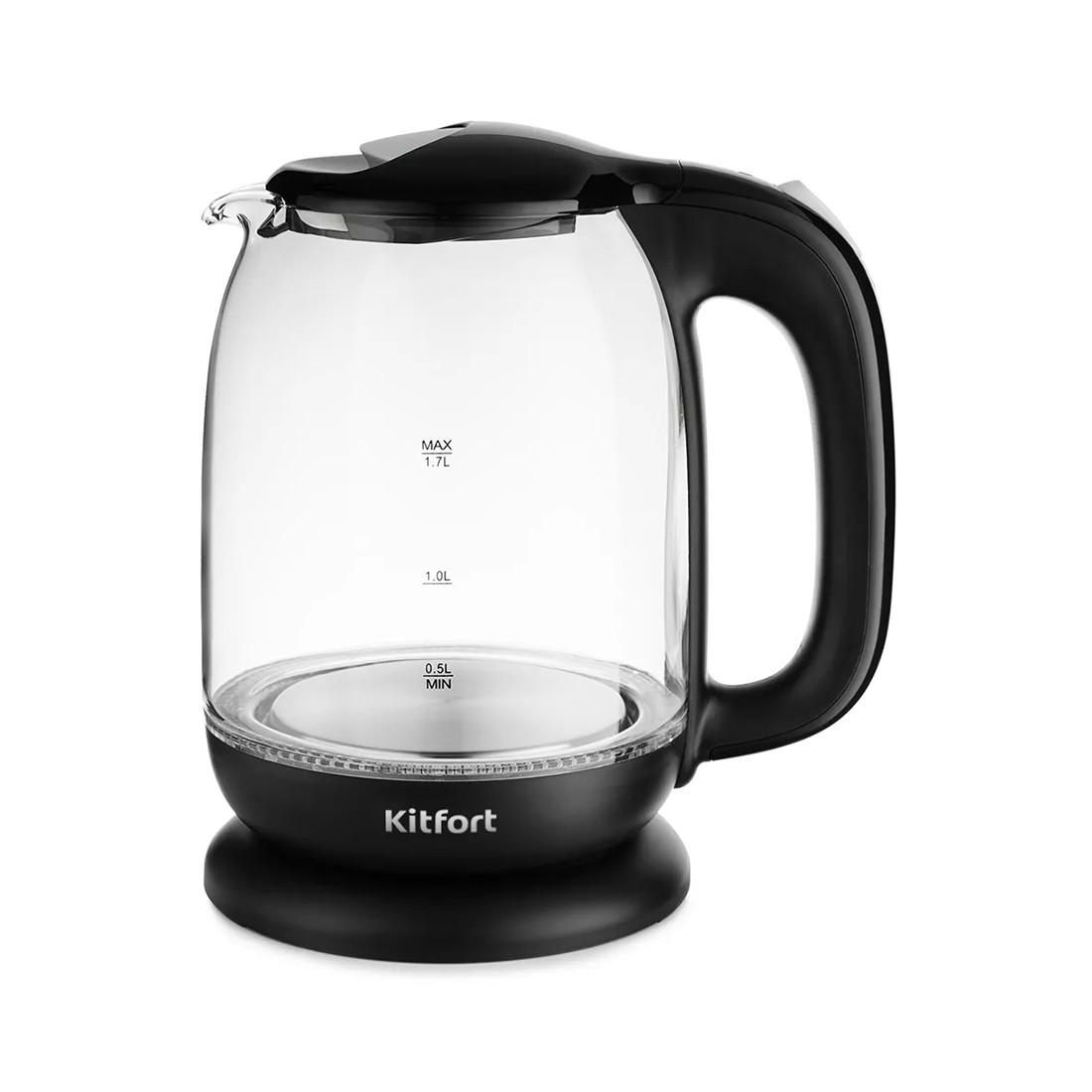Чайник электрический Kitfort КТ-625-5 Серый - фото 2 - id-p112683452