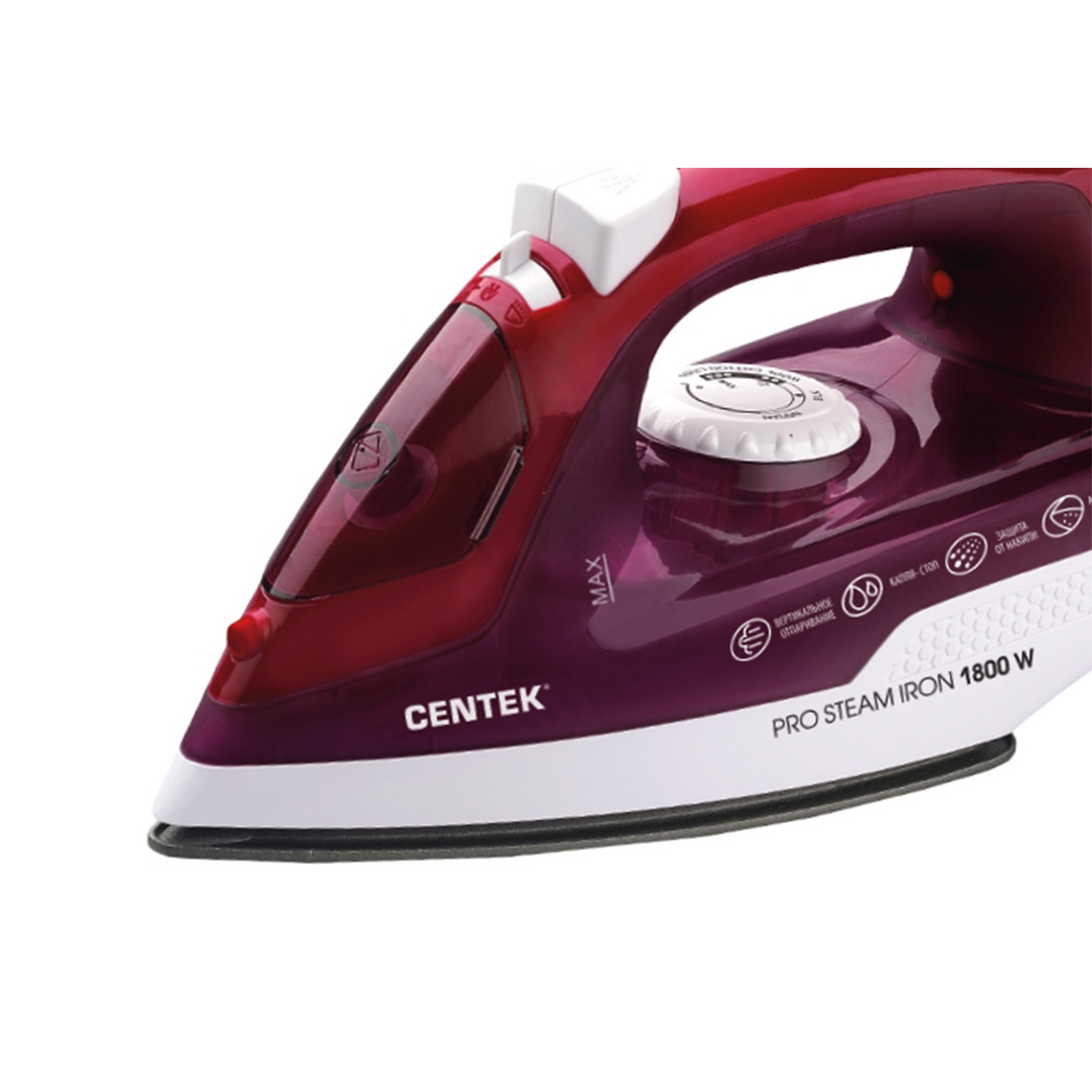 Утюг Centek CT-2347 Фиолетовый - фото 2 - id-p112679789