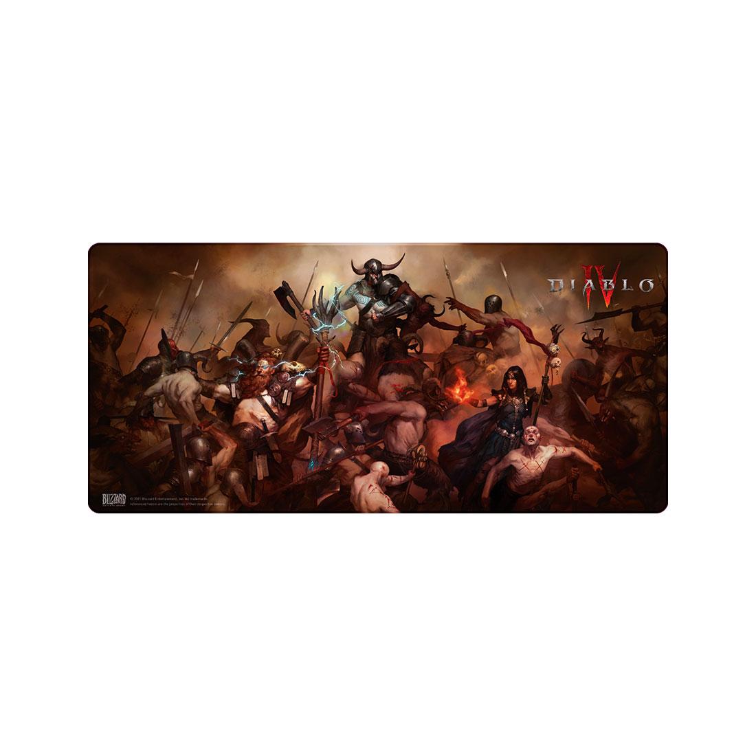 Коврик для компьютерной мыши Blizzard Diablo IV Heroes XL - фото 1 - id-p112682681