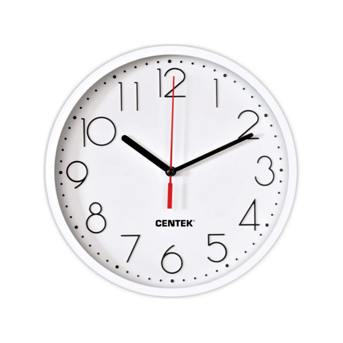 Часы настенные Centek СТ-7105  (белый)