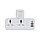 Сетевой фильтр LDNIO Universal SC2311 2 розетки 2*USB быстрой зарядки PD/QC 1 USB-C/A, фото 2