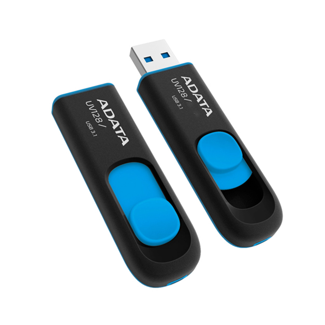 USB-накопитель ADATA AUV128-32G-RBE 32GB Черный - фото 2 - id-p112681727