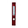 Папка-регистратор Deluxe с арочным механизмом, Office 2-RD24 (2" RED), А4, 50 мм, красный, фото 3