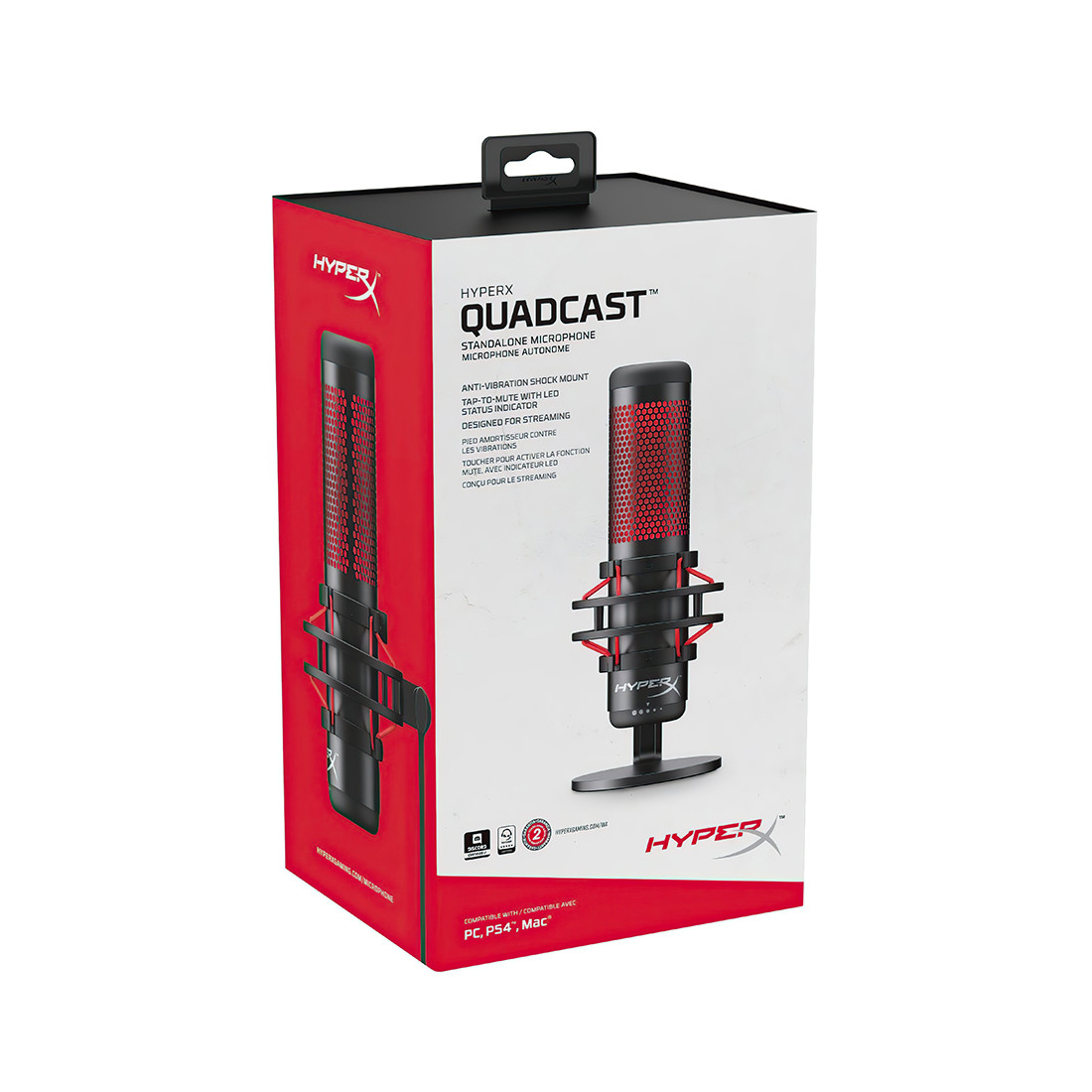 Микрофон HyperX QuadCast Standalon Microphone 4P5P6AA - фото 3 - id-p112680298