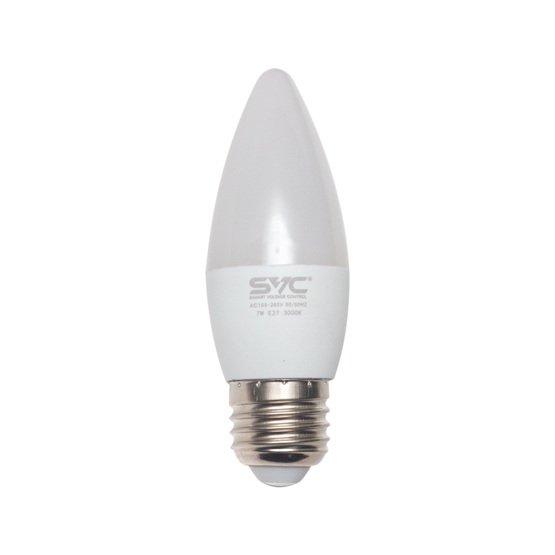 Эл. лампа светодиодная SVC LED C35-7W-E27-3000K, Тёплый - фото 1 - id-p112681088