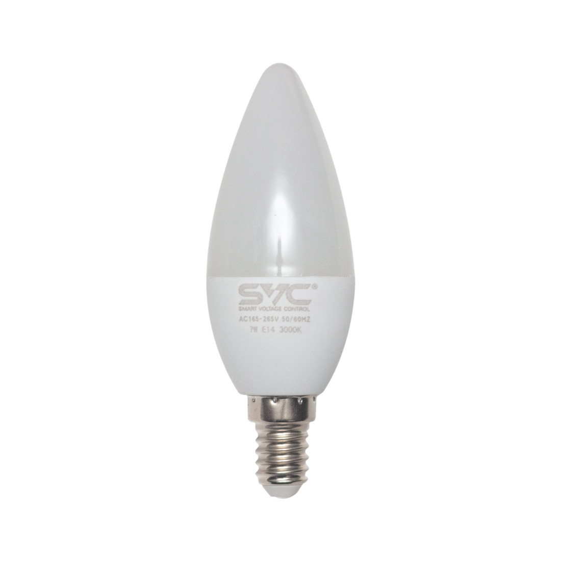 Эл. лампа светодиодная SVC LED C35-7W-E14-3000K, Тёплый - фото 1 - id-p112681095