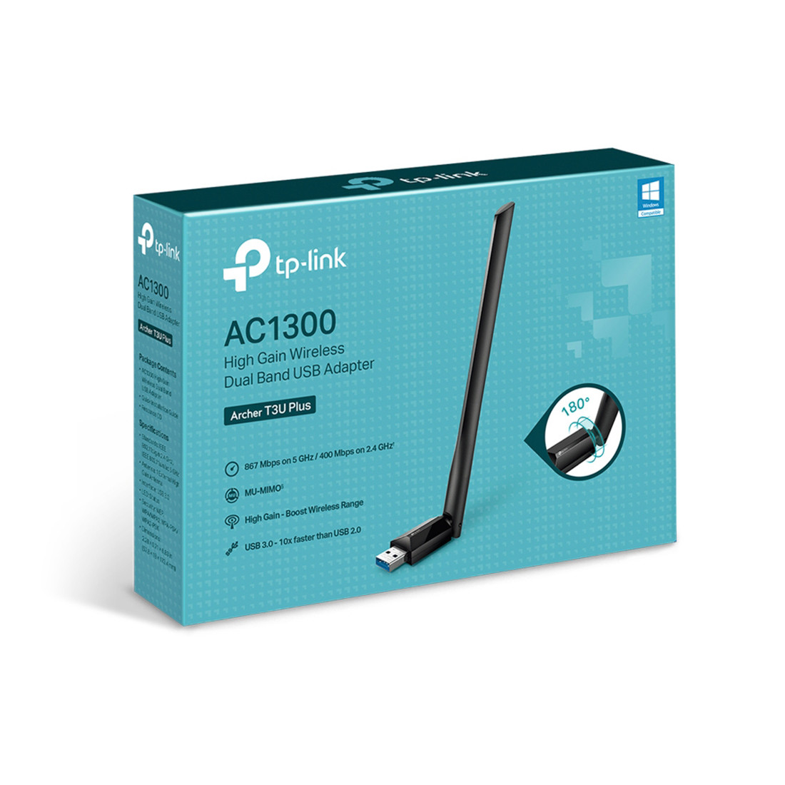 USB-адаптер TP-Link Archer T3U Plus - фото 2 - id-p112677689