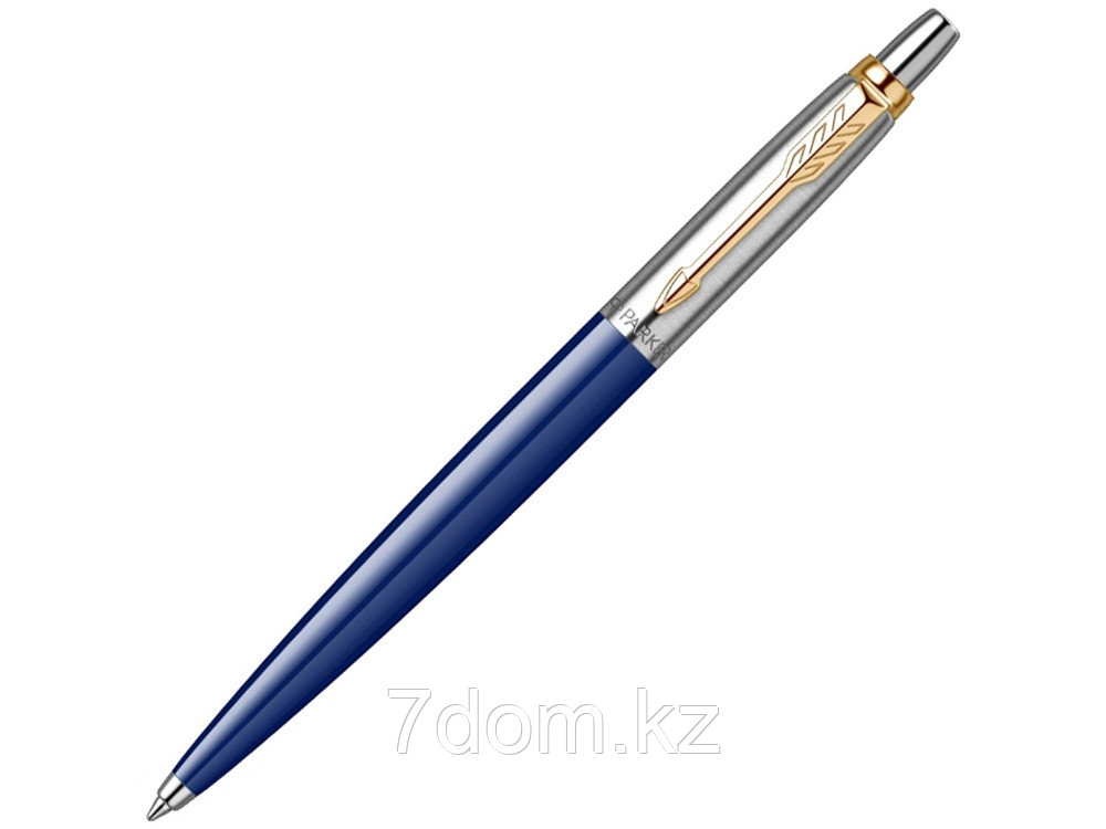Шариковая ручка Parker Jotter K160, цвет: Blue/GT, стержень: M, цвет чернил: blue, в подарочной упак