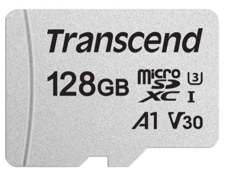Карта памяти MicroSD 128GB Class 10 U3 Transcend TS128GUSD300S