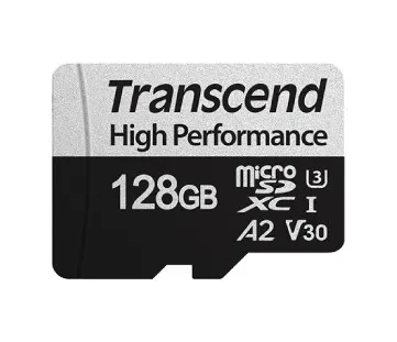 Карта памяти MicroSD 128GB Class 10 U3 A2 Transcend TS128GUSD330S - фото 1 - id-p112684280