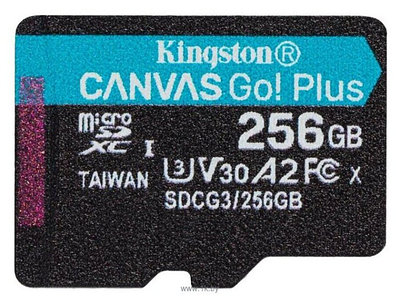 Карта памяти microSD 256GB Kingston SDCG3/256GBSP