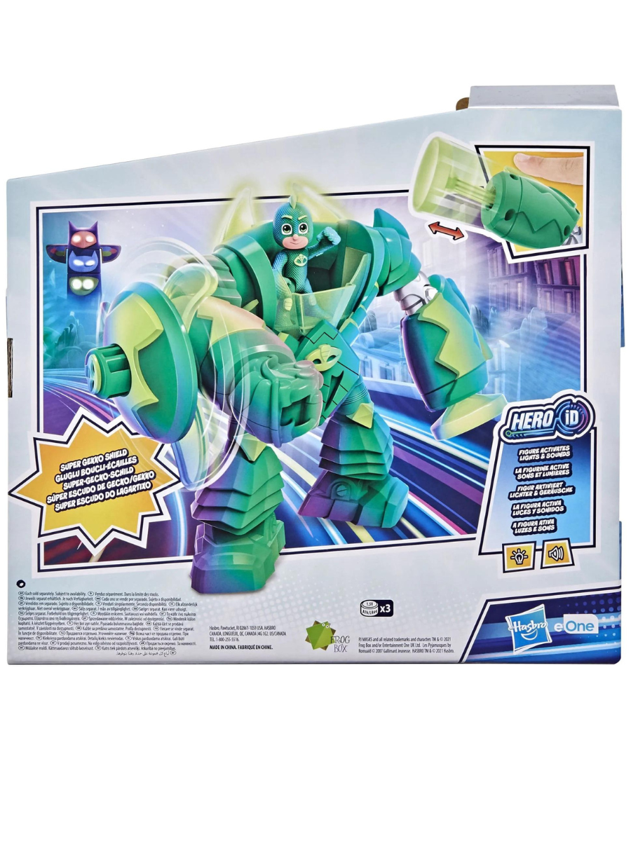 Герои в масках Игрушка PJ Masks Robo-Gekko со светом и звуком