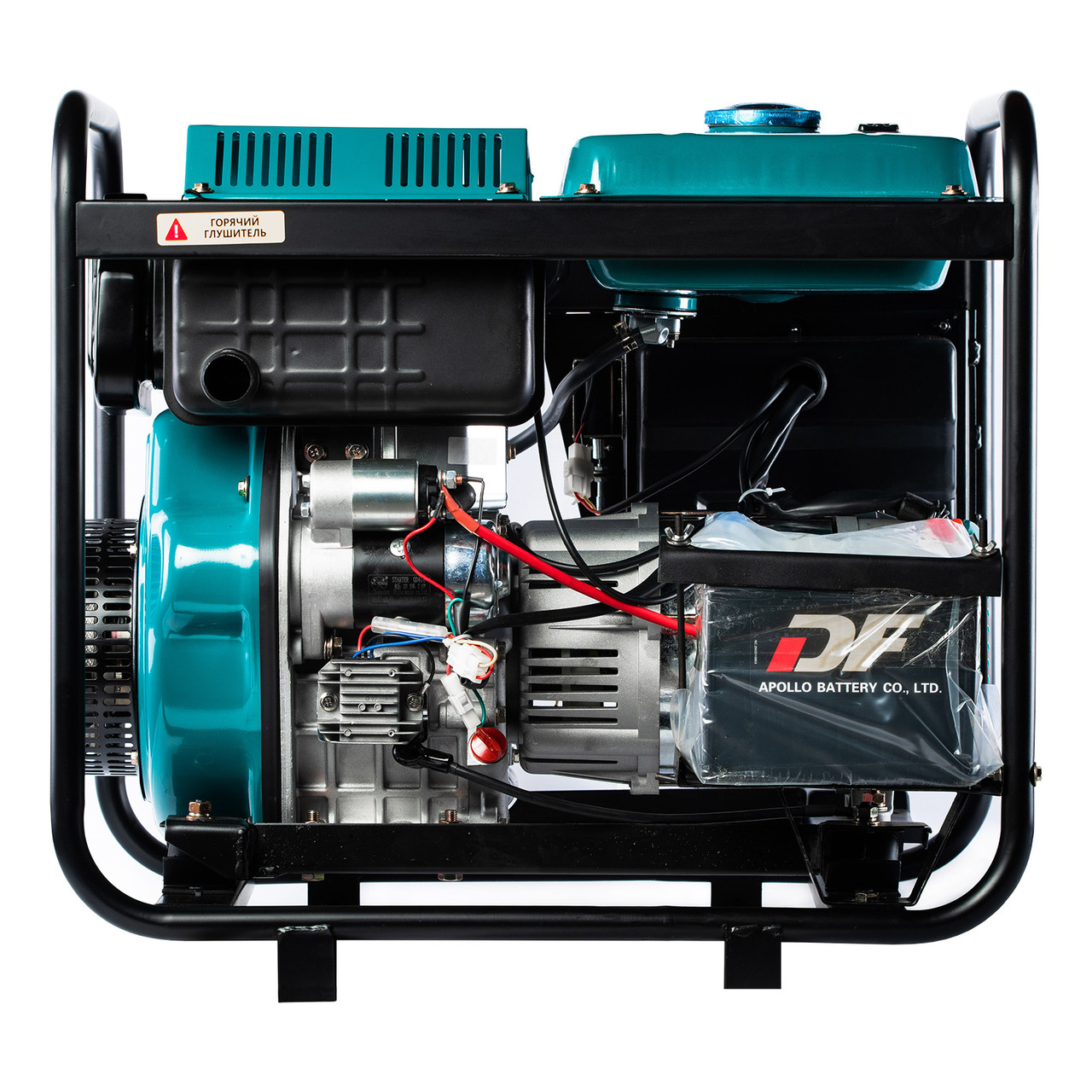 Дизельный генератор ALTECO ADG 7500 E 13262 (5.5 кВт, 220 В, ручной/электро, бак 12.5 л) - фото 3 - id-p112684634