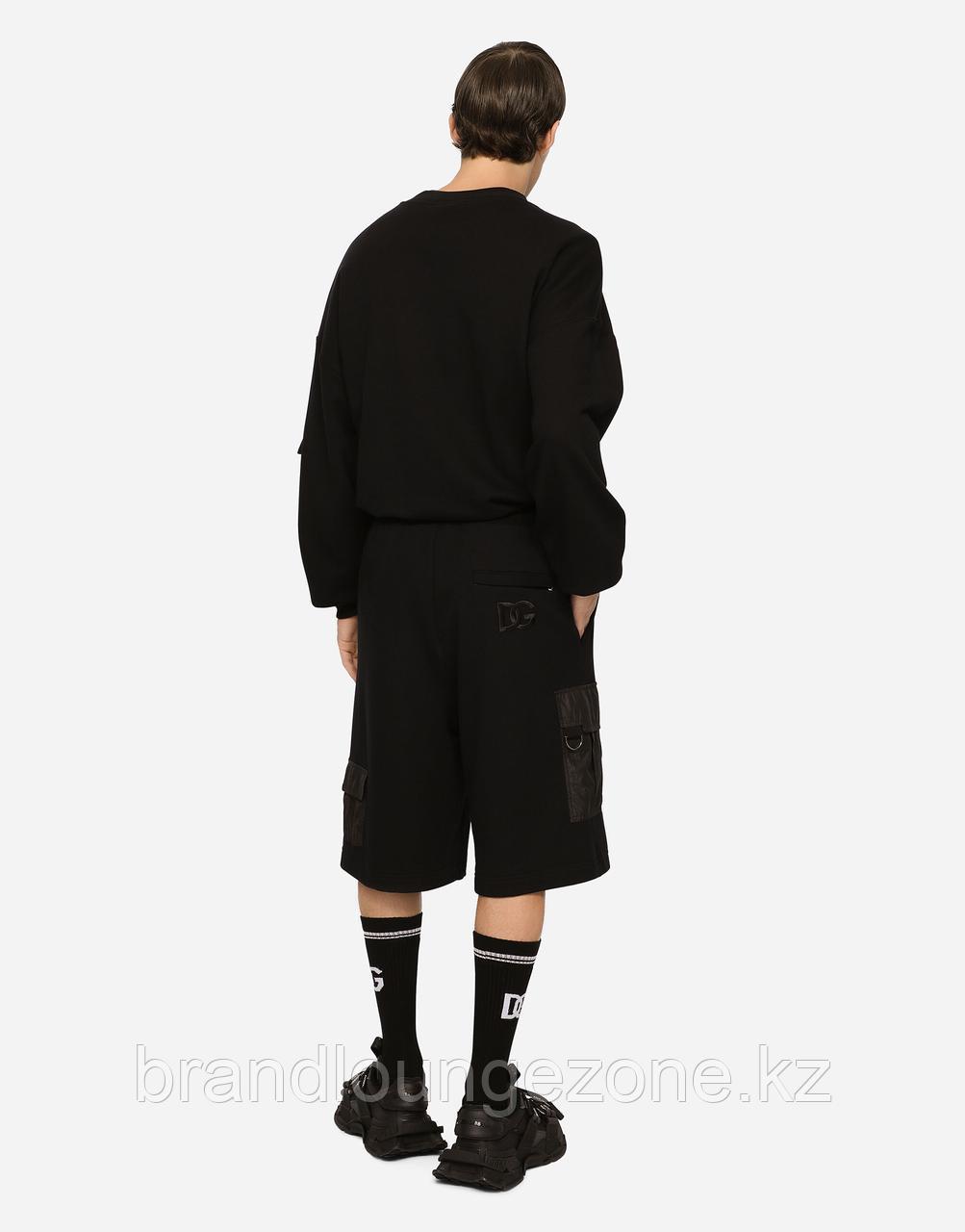 Толстовка для мужчин свитшот с карманами и вышивкой Dolce Gabbana - фото 3 - id-p112684633