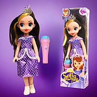 Принцесса София кукла с микрофоном