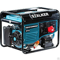 Бензиновый генератор Stalker SPG 9800ТЕ 26431 (7.5 кВт, 220 В, ручной/электро, бак 28 л)