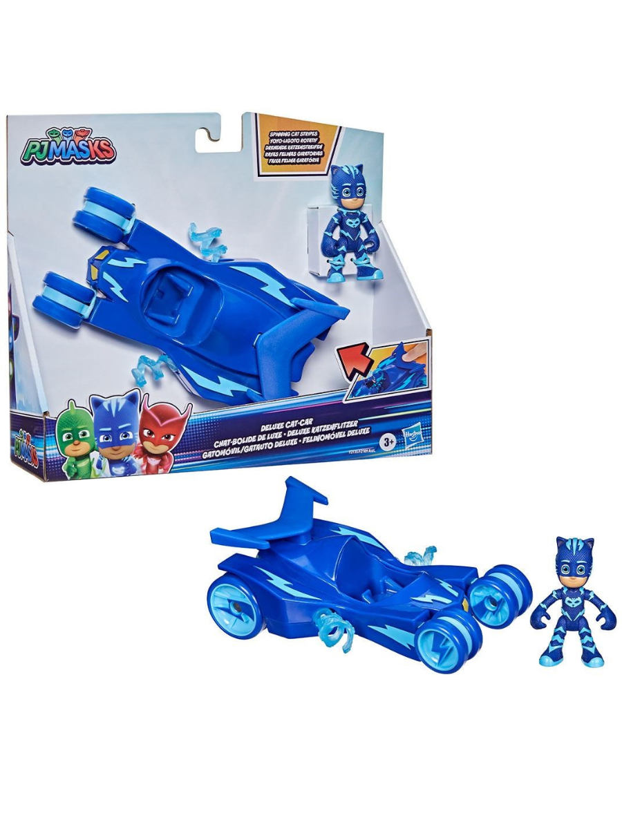 Набор с игровым транспортом PJ Masks Герои в масках Кэтмобиль Делюкс